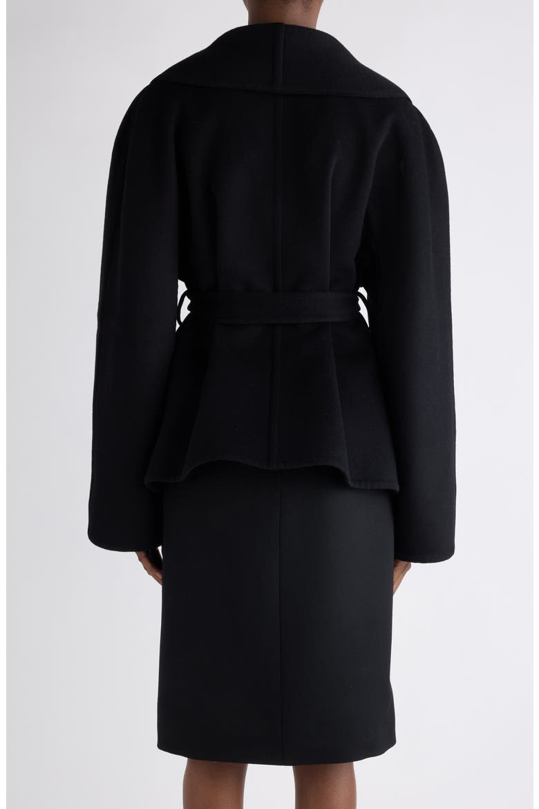 Wool Blend Wrap Coat, Alternate, color, 1000 BLACK