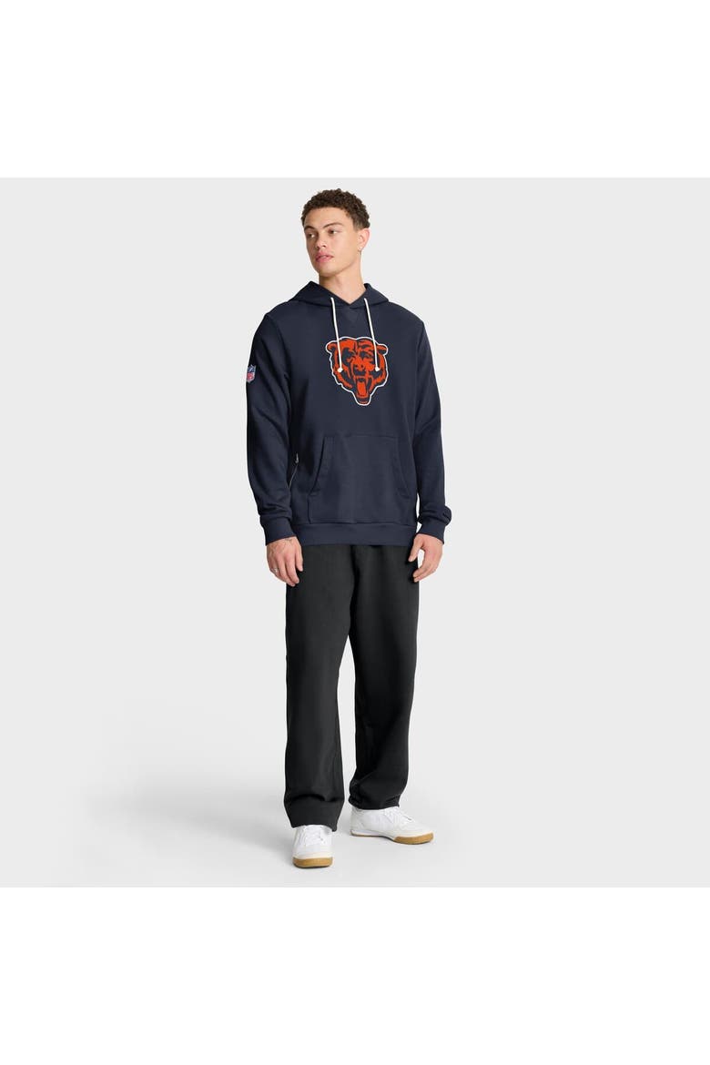 Men's Nike Navy Chicago Bears Sideline Standard Issue Initial Home Dri-FIT Hoodie, Alternate, color, Navy
