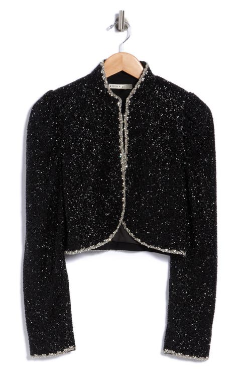 Ilaria Embellished Crop Jacket