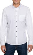W.R.K Slim Fit Micro Geo Reworked Cotton Button-Up Shirt