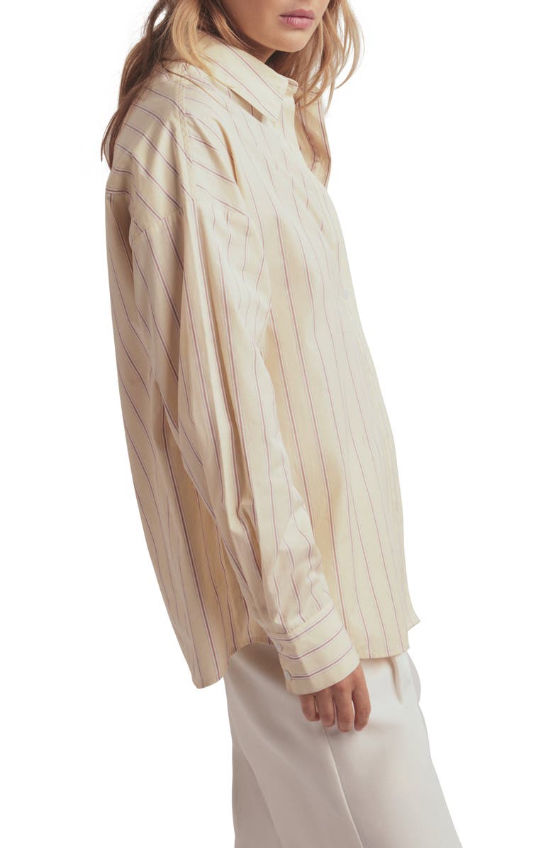 Favorite Daughter Stripe Cotton Button-Up Shirt, Alternate, color,