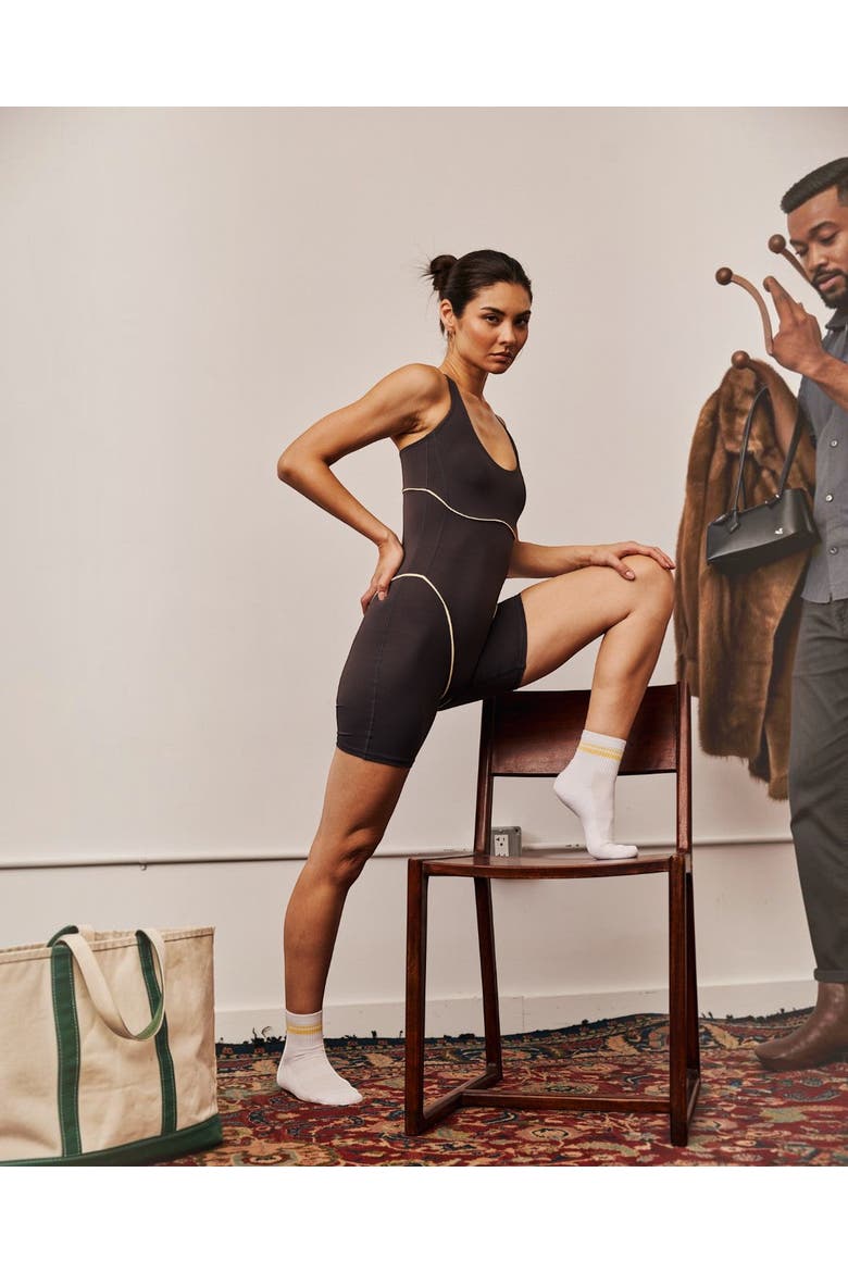 Not Your Mother's Jumpsuit Short, Alternate, color, Shale