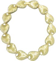 Adornia 14K Gold Plated Deco Link Necklace