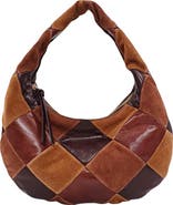 LODIS Patch Train Mini Leather Shoulder Bag