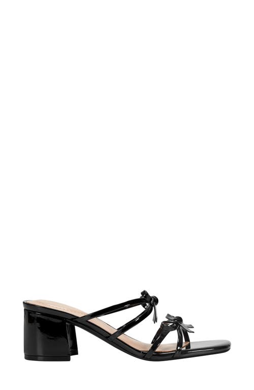 BANDOLINO BANDOLINO MARGIL BLOCK HEEL BOW SANDAL