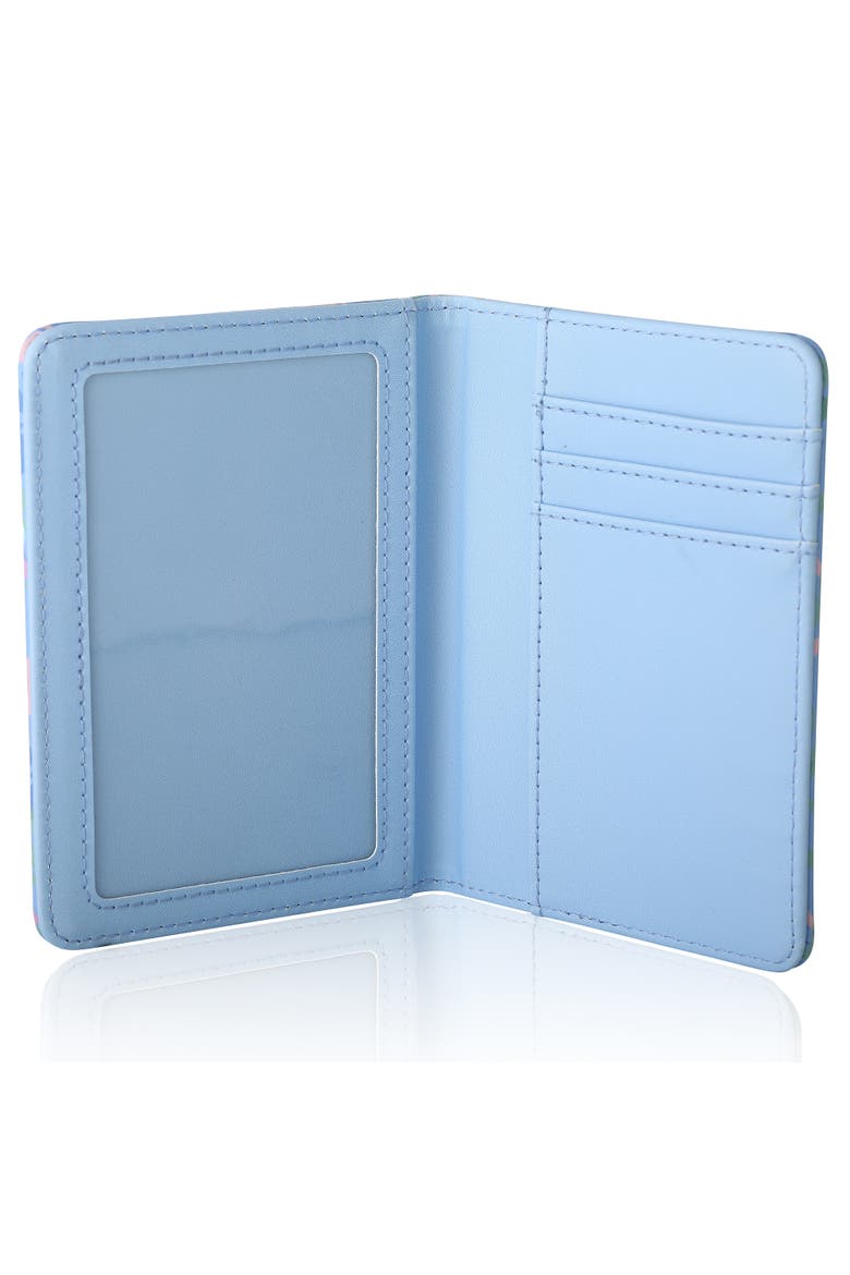 Stitch Light Tropical Passport Case, Alternate, color, Light Blue