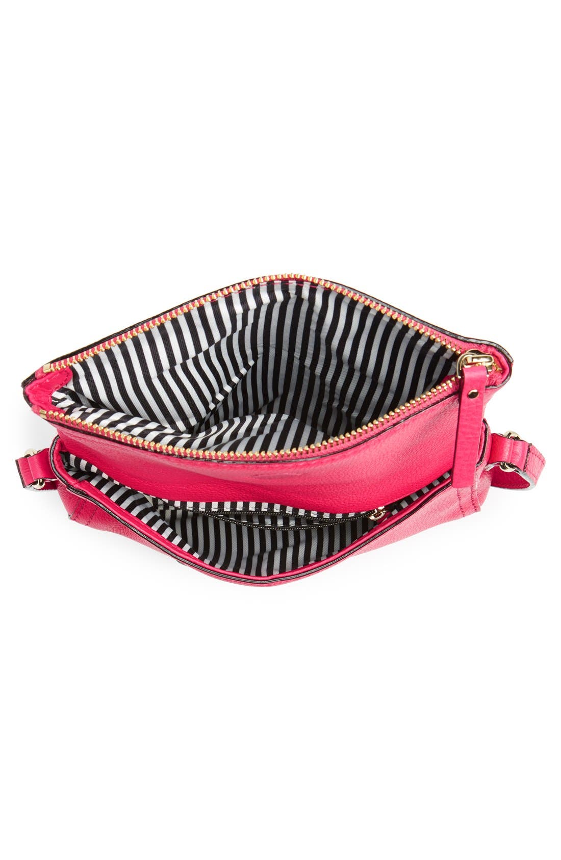 'cobble hill - mini carson' crossbody bag, Alternate, color, DEEP PINK