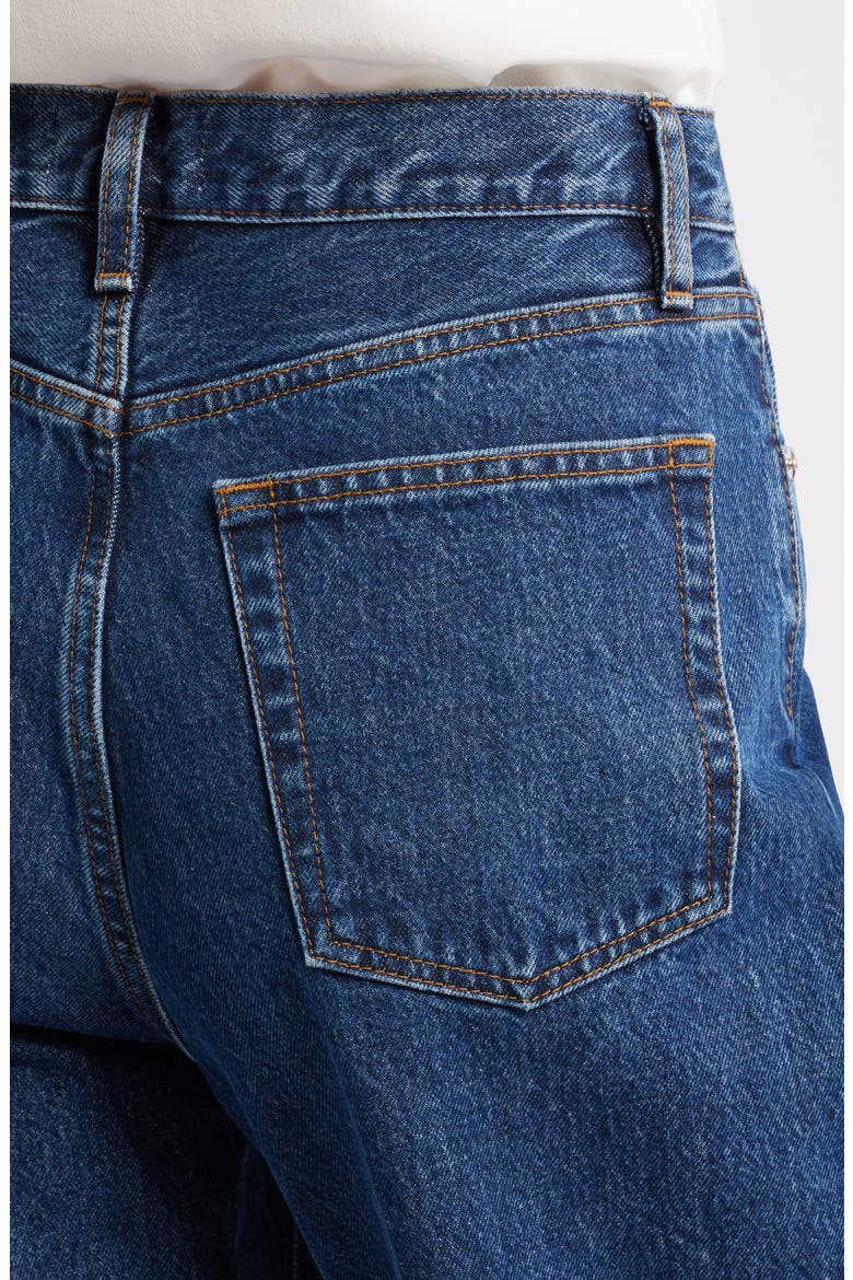 The Neat High Waist Barrel Jeans, Alternate, color, LAVISH