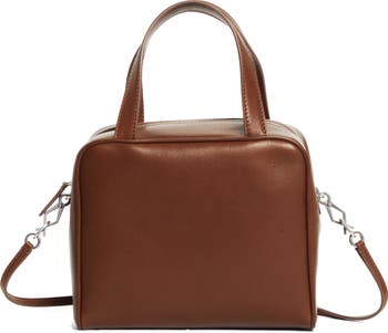 The Row Small Ray Leather Cube Top Handle Bag | Nordstrom