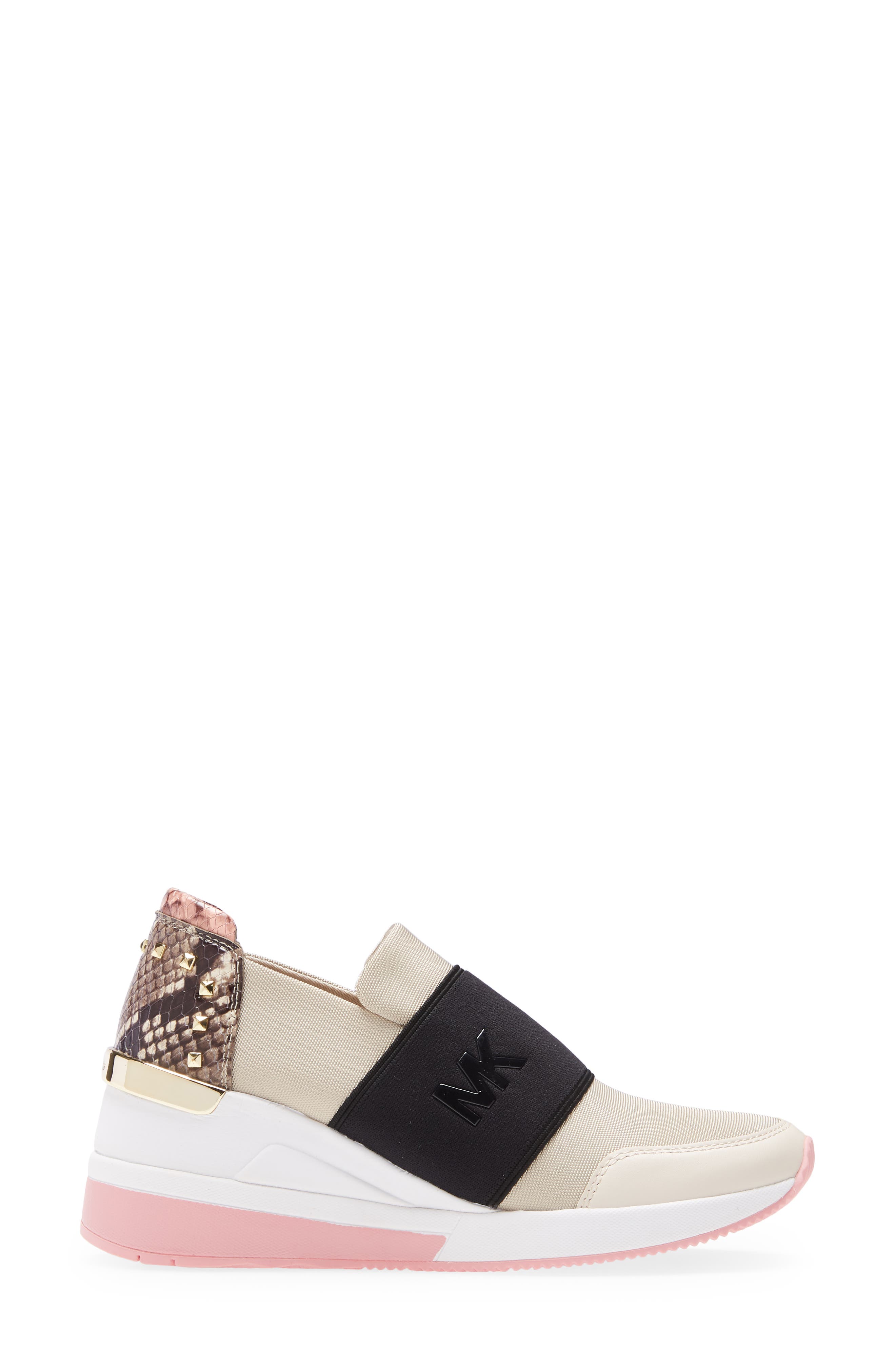 MICHAEL Michael Kors Felix Wedge Sneaker, Alternate, color, 
