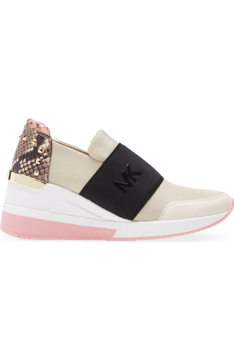 MICHAEL Michael Kors Felix Wedge Sneaker, Alternate, color,