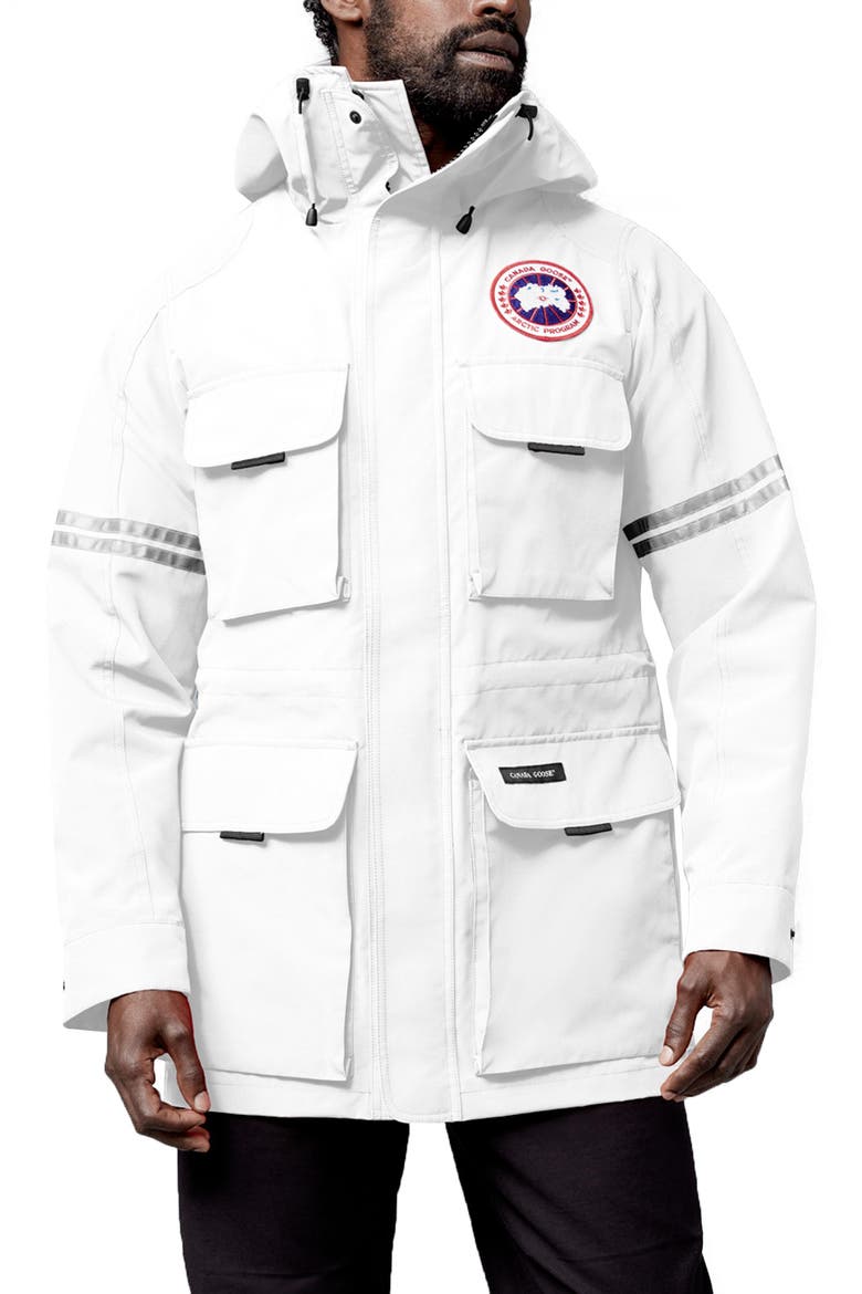 Science Research Water Resistant Jacket, Main, color, N STAR WHITE