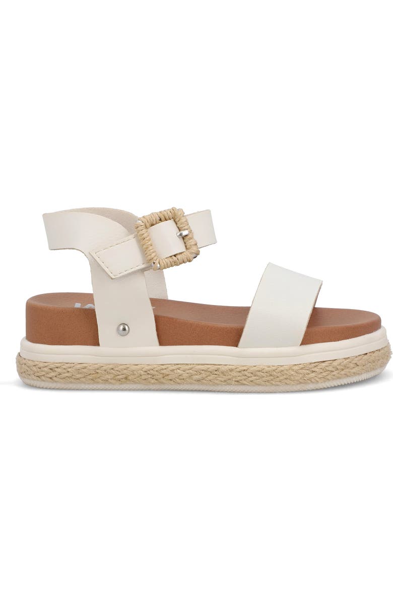 MIA Kids' Jenise Platform Sandal, Alternate, color, White