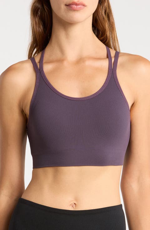 Crossback Seamless Sports Bra