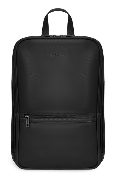 Onyx Leather Backpack