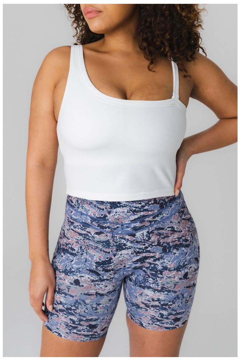 Cloud II Asym Tank, Alternate, color, Snow
