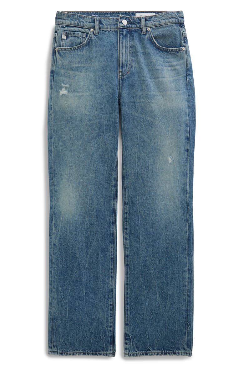 Brinley Mid Rise Straight Leg Jeans, Alternate, color, RESERVA