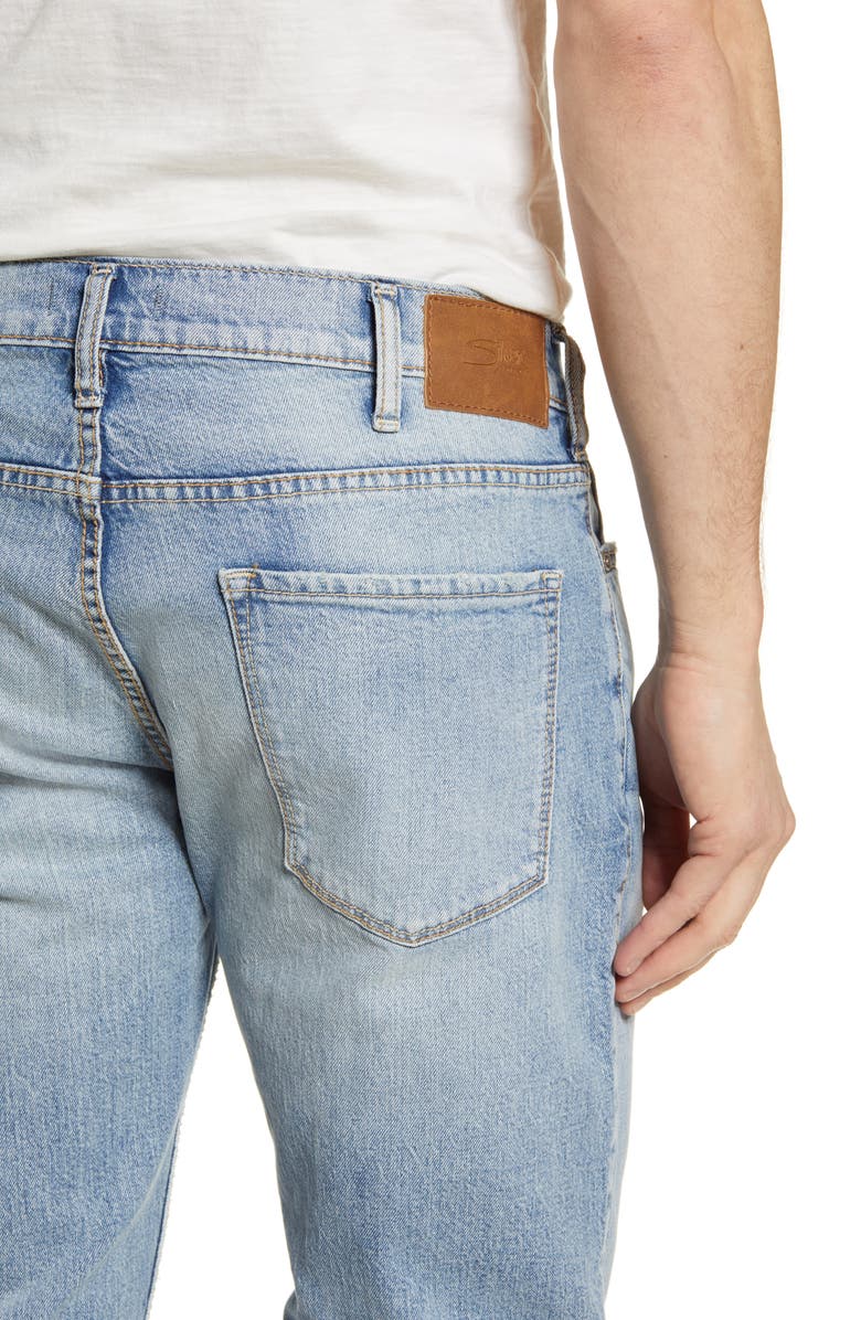 Silver Jeans Co. Allan Straight Leg Jeans, Alternate, color, 