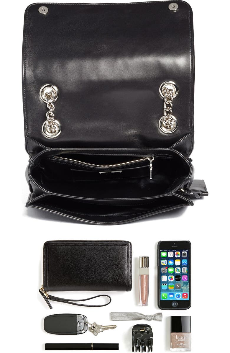 Miu Miu 'Club' Matelassé Leather Shoulder Bag, Alternate, color,