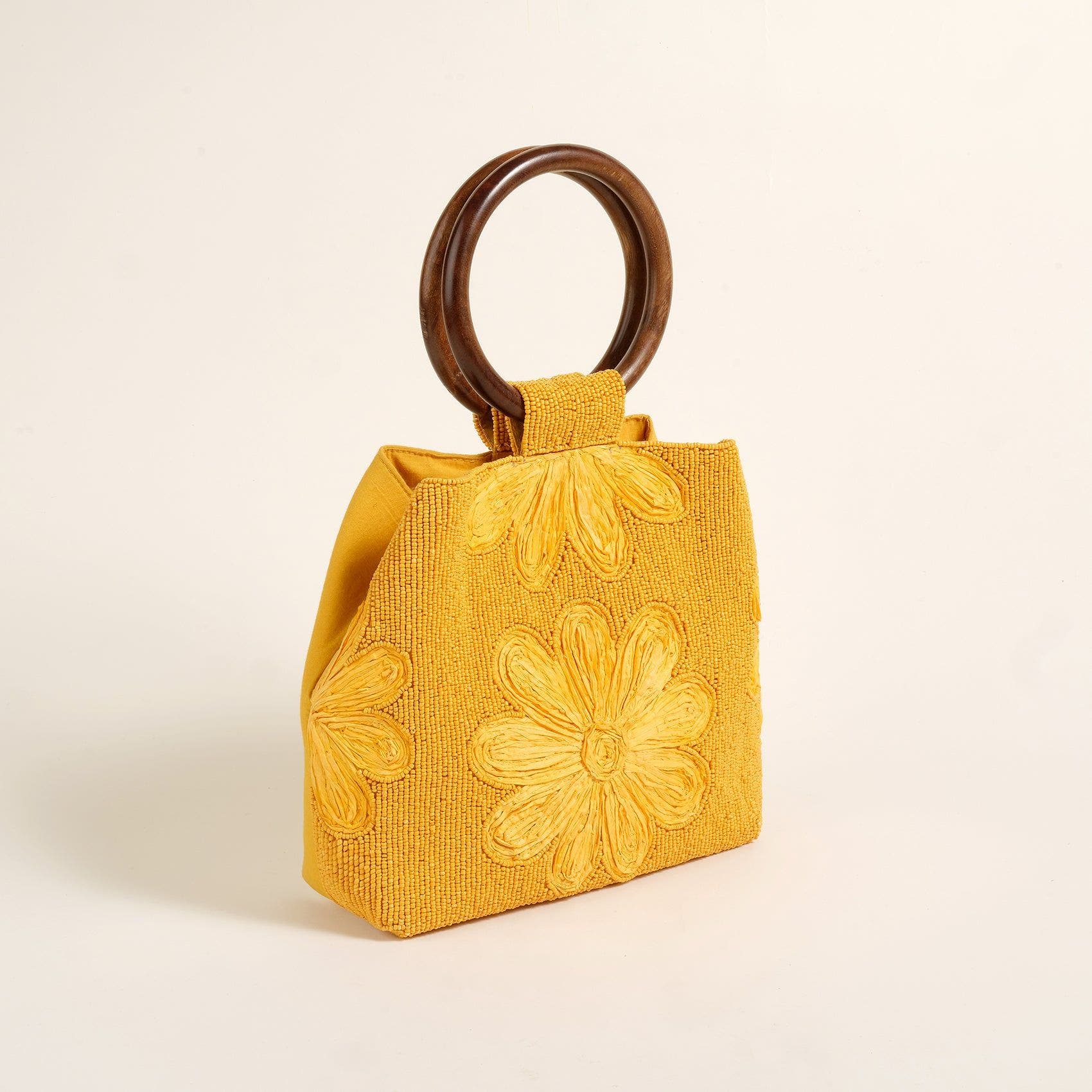 Zsa Zsa Zsu Delhi Raffia Cotton Tote Bag 11X7 In, Alternate, color, Orange