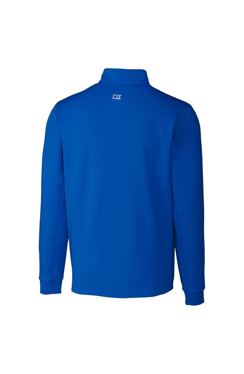 Cutter & Buck Men's Cutter & Buck Royal Delaware Fightin' Blue Hens Traverse Stretch Quarter Zip-Pullover Top, Alternate, color, 