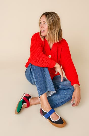 Mable Mismatched Ballet Sneaker