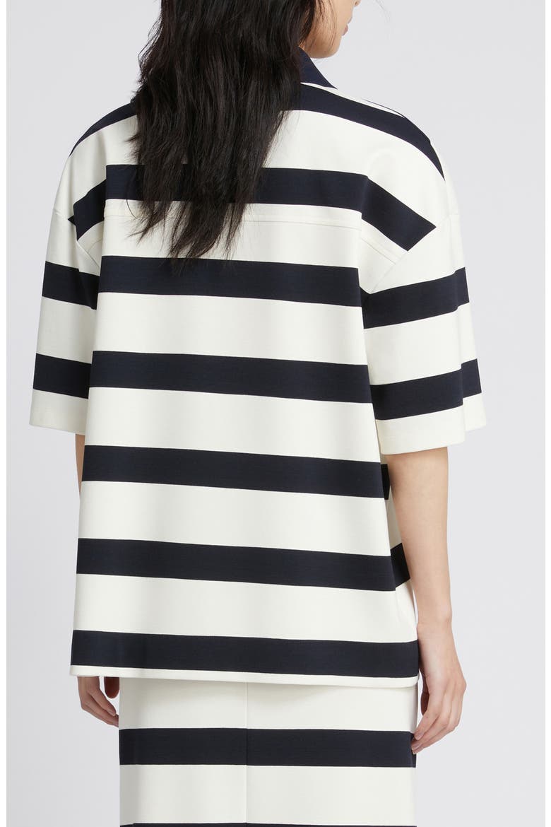 Labetaia Stripe Polo Shirt, Alternate, color, ULTRAMARINE