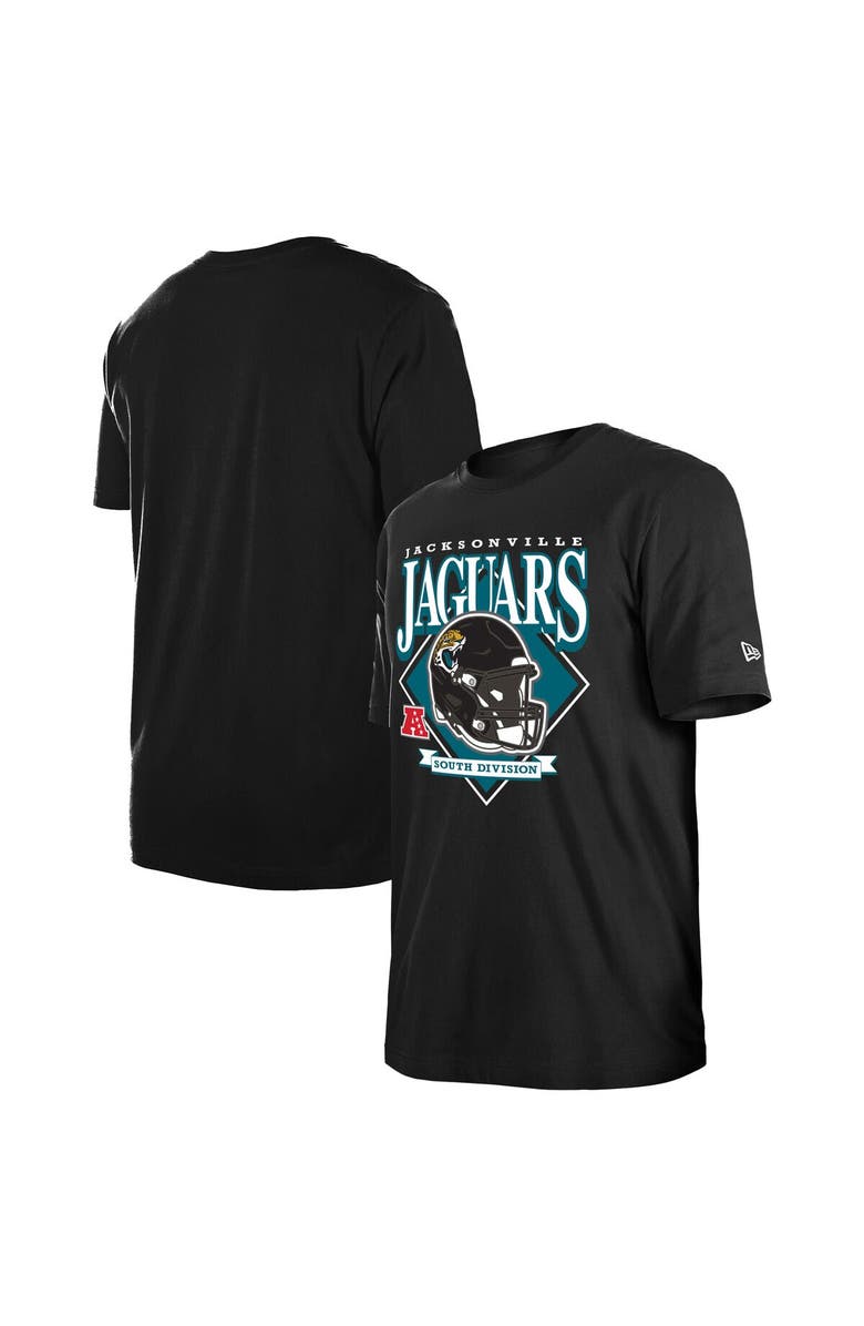 New Era Men's New Era Black Jacksonville Jaguars Team Logo T-Shirt, Main, color, Black