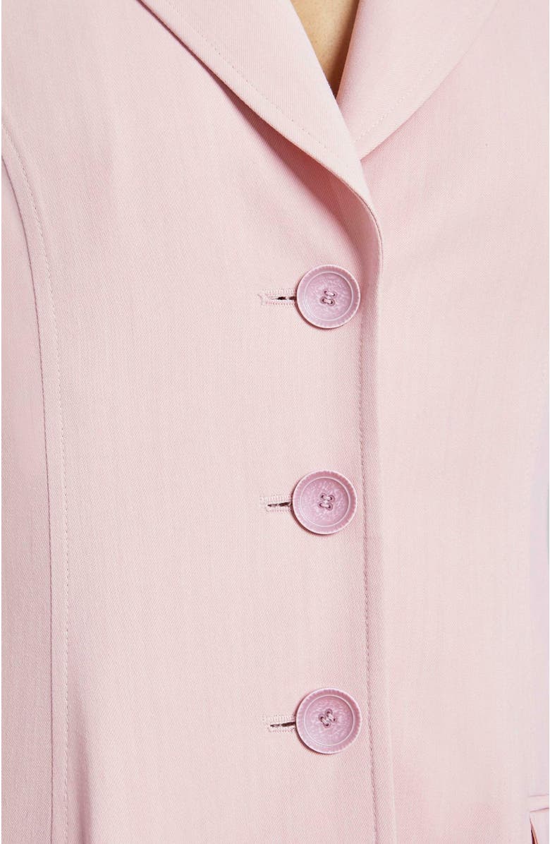 Santorelli FREYA Twill Jacket in Crepe Weft Stretch, Alternate, color, 