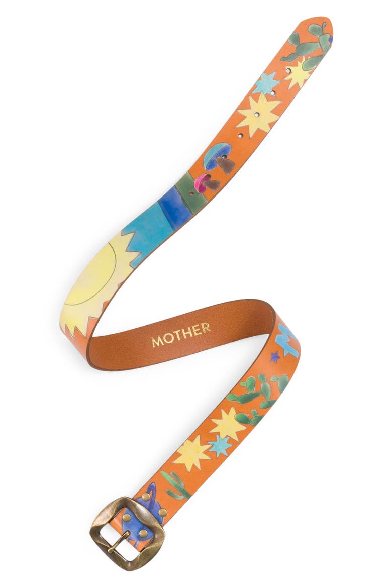 The Space Western Leather Belt, Alternate, color, SPACE WESTERN