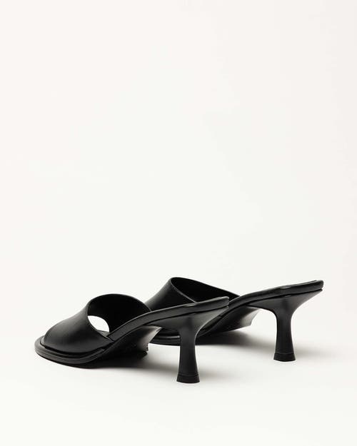Want Les Essentiels De La Vie Want Les Essentiels Holton Smooth Leather Heel Sandal In Black
