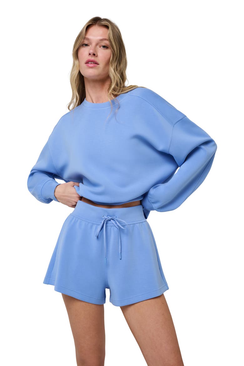 Cloudscape Sweatshirt, Alternate, color, HEATHER CORNFLOWER BLUE