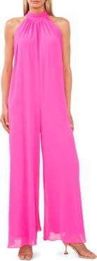Halogen® Sleeveless Halter Neck Jumpsuit