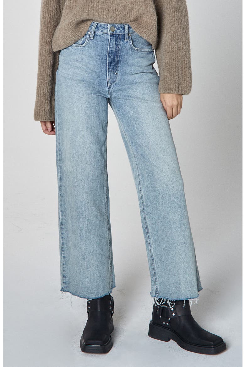 Noemi High Waist Wide Leg Jeans, Main, color, BRISK
