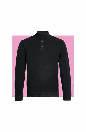 Seabridge Snap Mock Neck Sweatshirt