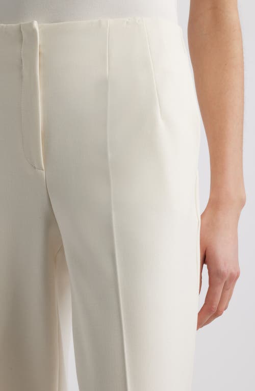 Hugo Boss Boss Tetisa Slim Fit Pants In Soft Cream