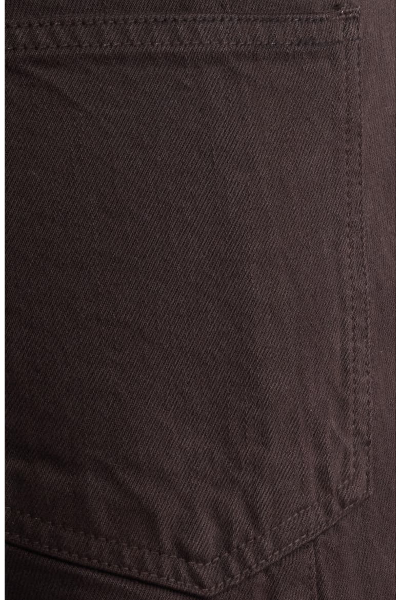 Miro High Waist Barrel Jeans, Alternate, color, TOBACCO