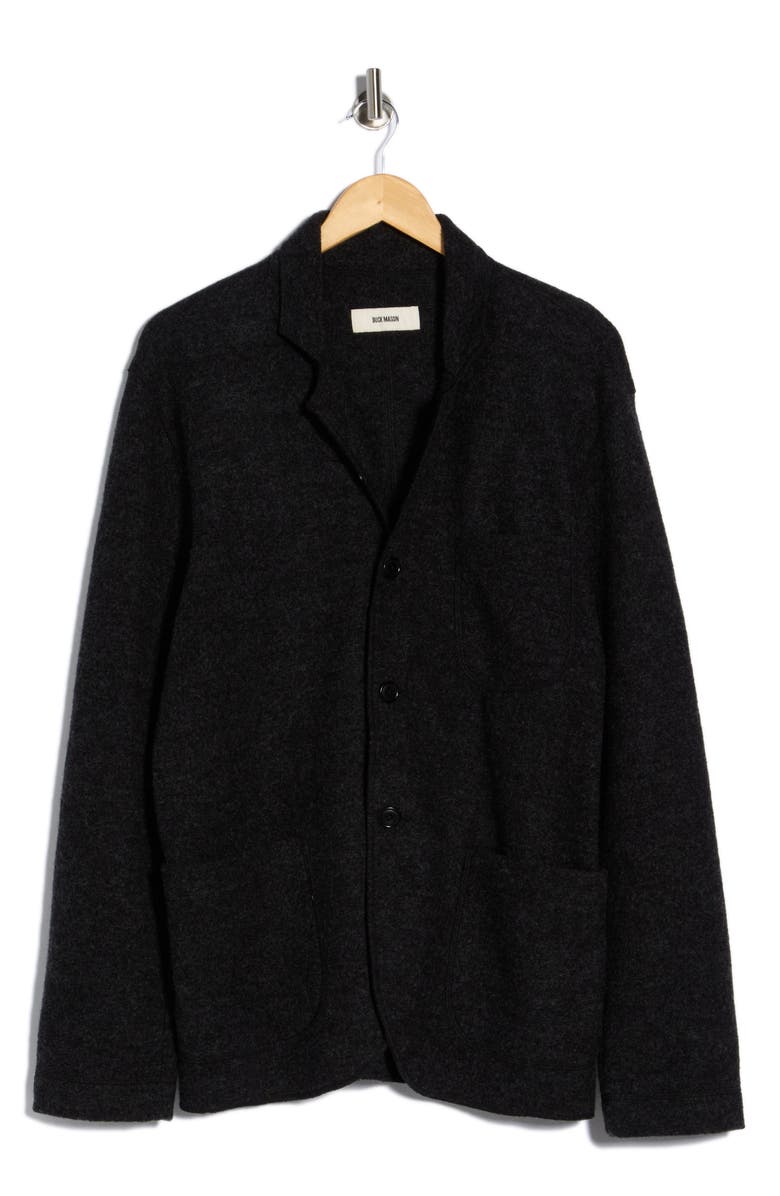 BUCK MASON Felted Wool Chore Coat, Alternate, color, 