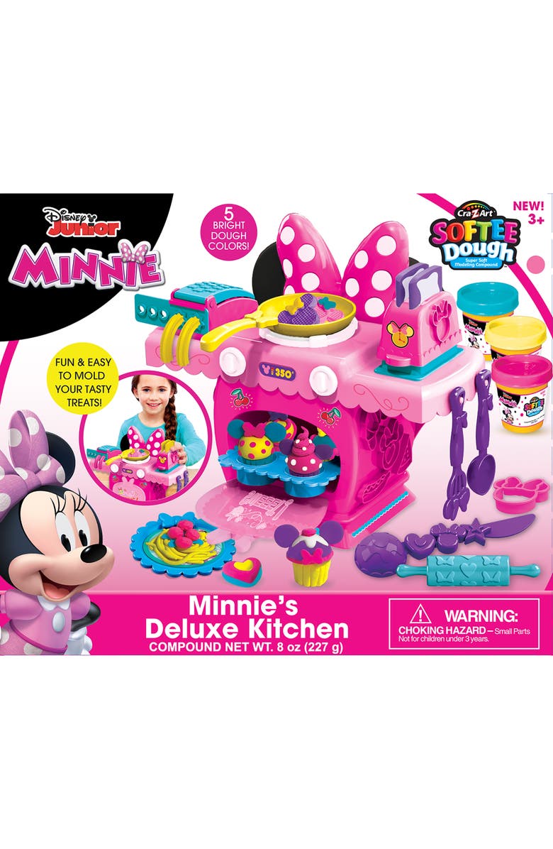 CRA-Z-ART Softee Multicolor Dough Minnie Deluxe Kitchen, Alternate, color, Multicolored