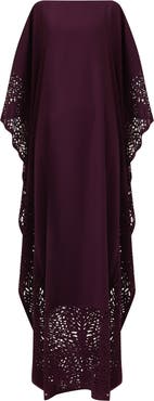 Leem Laser-Cut Kaftan