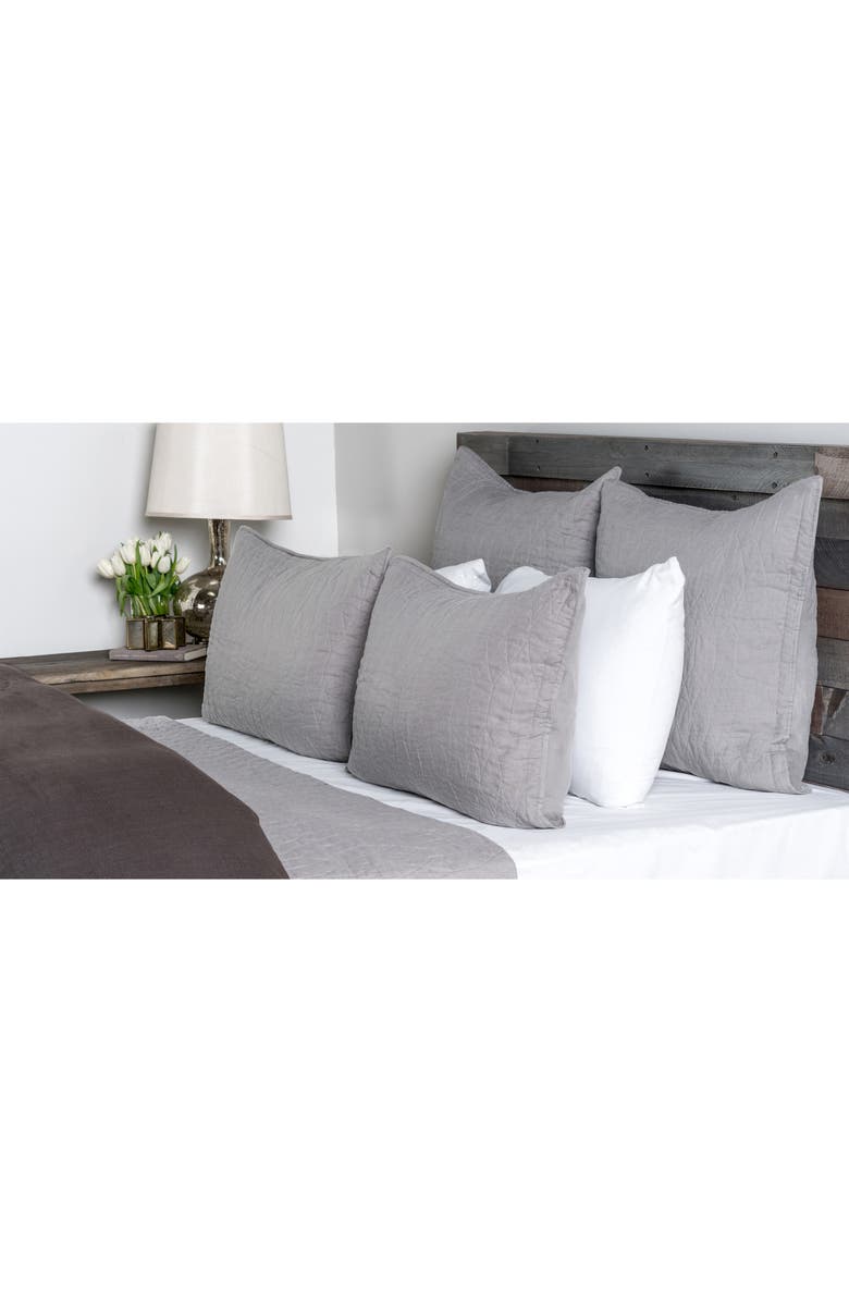 Villa Home Collection Cressida Linen Euro Sham, Alternate, color,