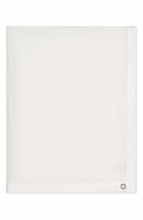 CALVIN KLEIN Satin Border Chiffon Scarf