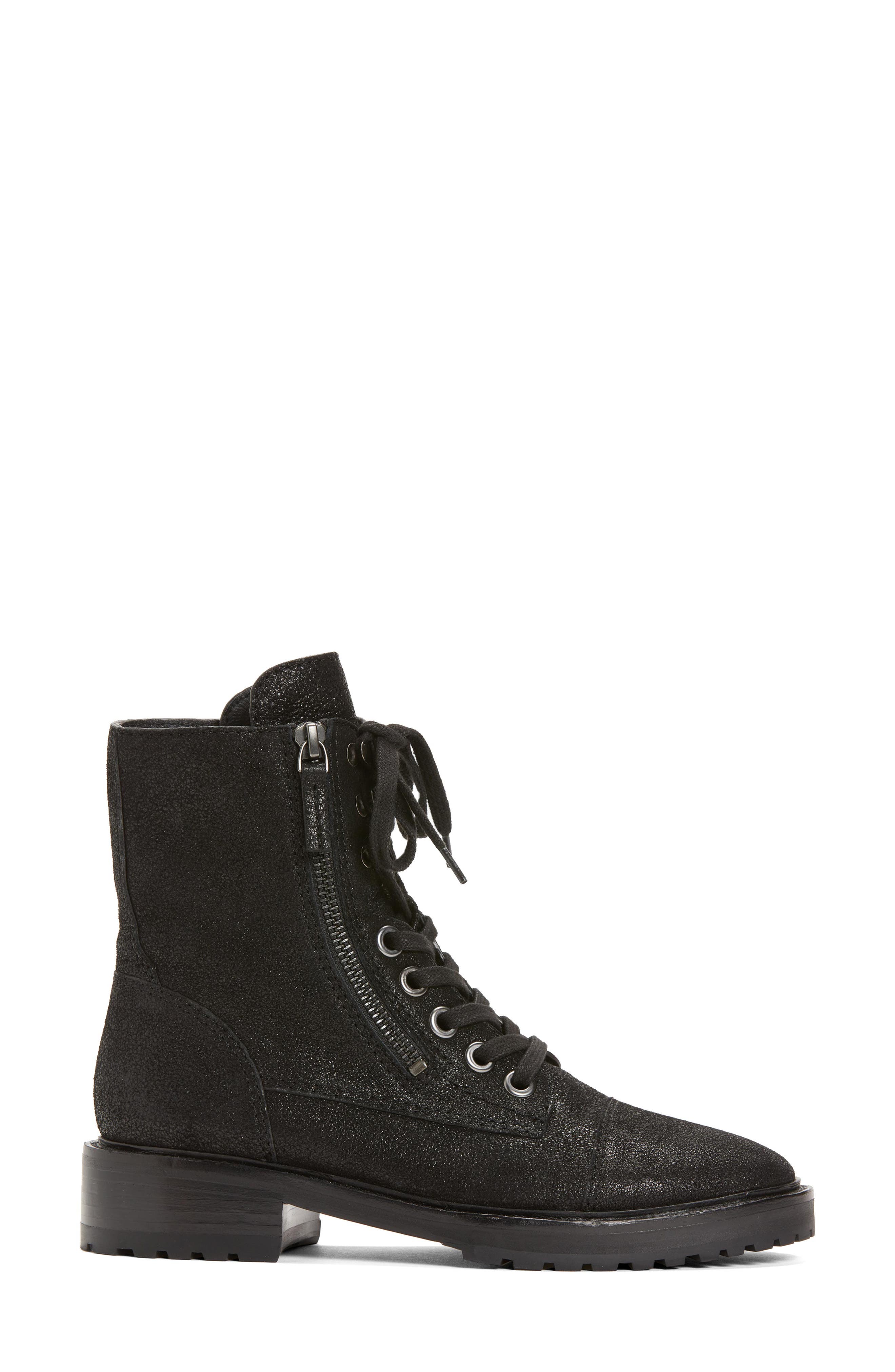 PAIGE Marline Combat Boot, Alternate, color, 