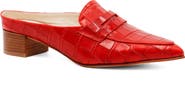 Amalfi by Rangoni Adepto Croc Embossed Mule