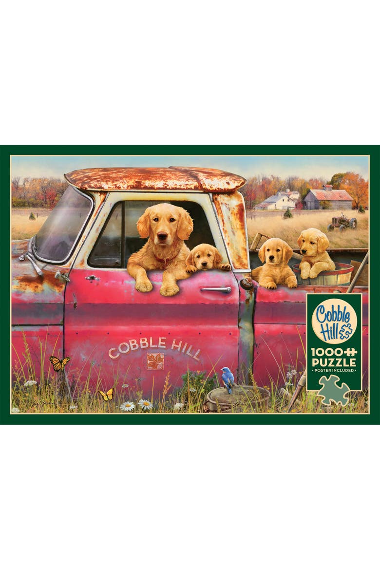 1000 Piece Puzzle Cobble Hill Farm High Quality Jigsaw, Alternate, color, Multicolored