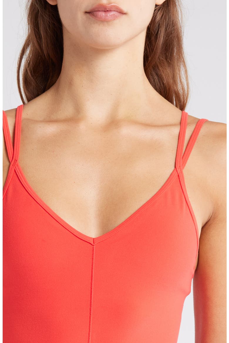 Alosoft Sun's Out Romper, Alternate, color, RED HOT SUMMER