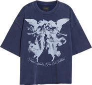 PacSun Time Waits Cotton Graphic T-Shirt
