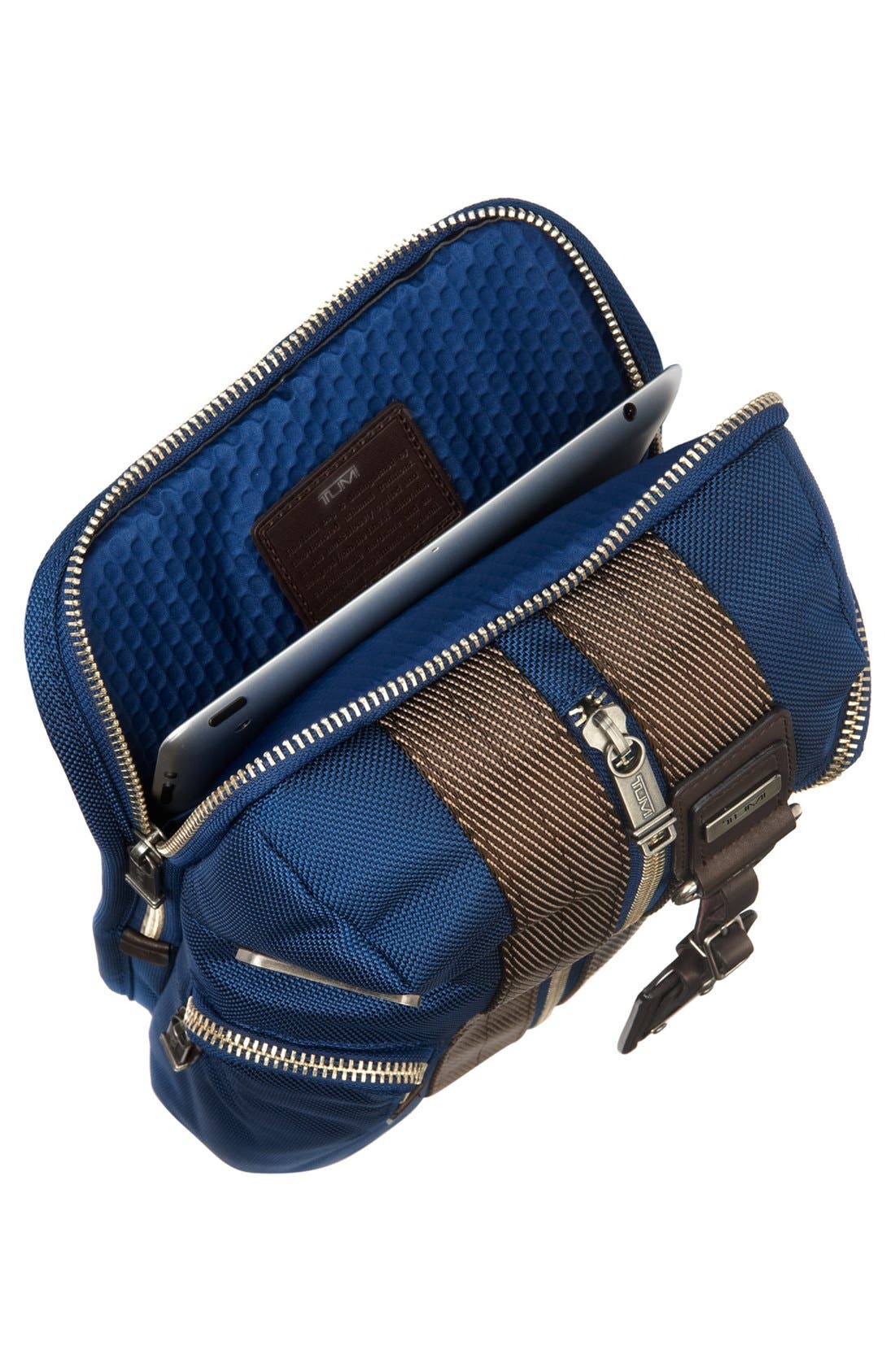'Alpha Bravo - Monterey' Sling Bag, Alternate, color, BALTIC
