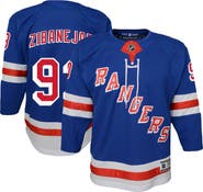 Outerstuff Youth Mika Zibanejad Blue New York Rangers Home Premier Player Jersey
