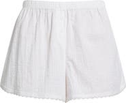 BP. Cotton Seersucker Boxer Shorts